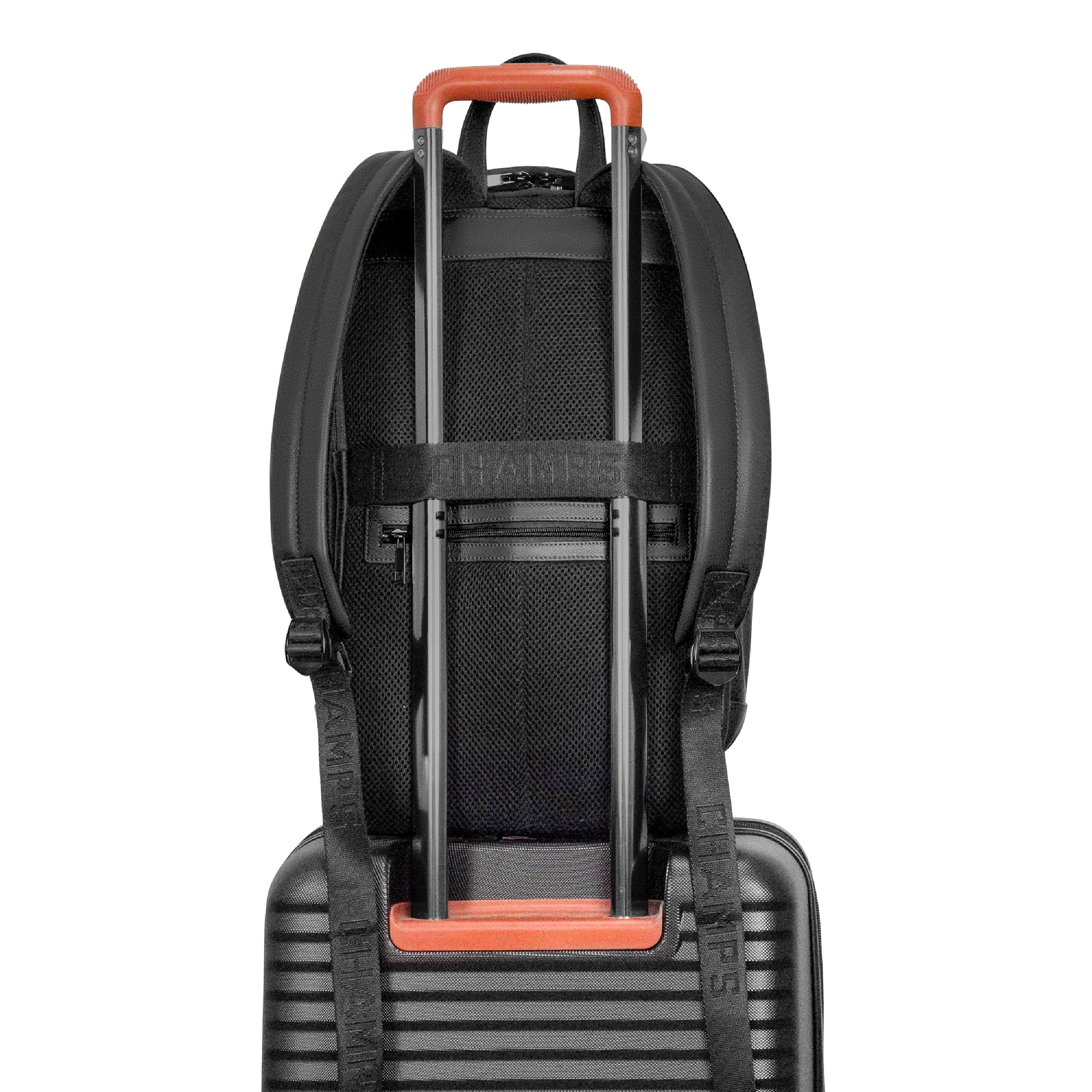 Onyx / Leather Classic Backpack 8