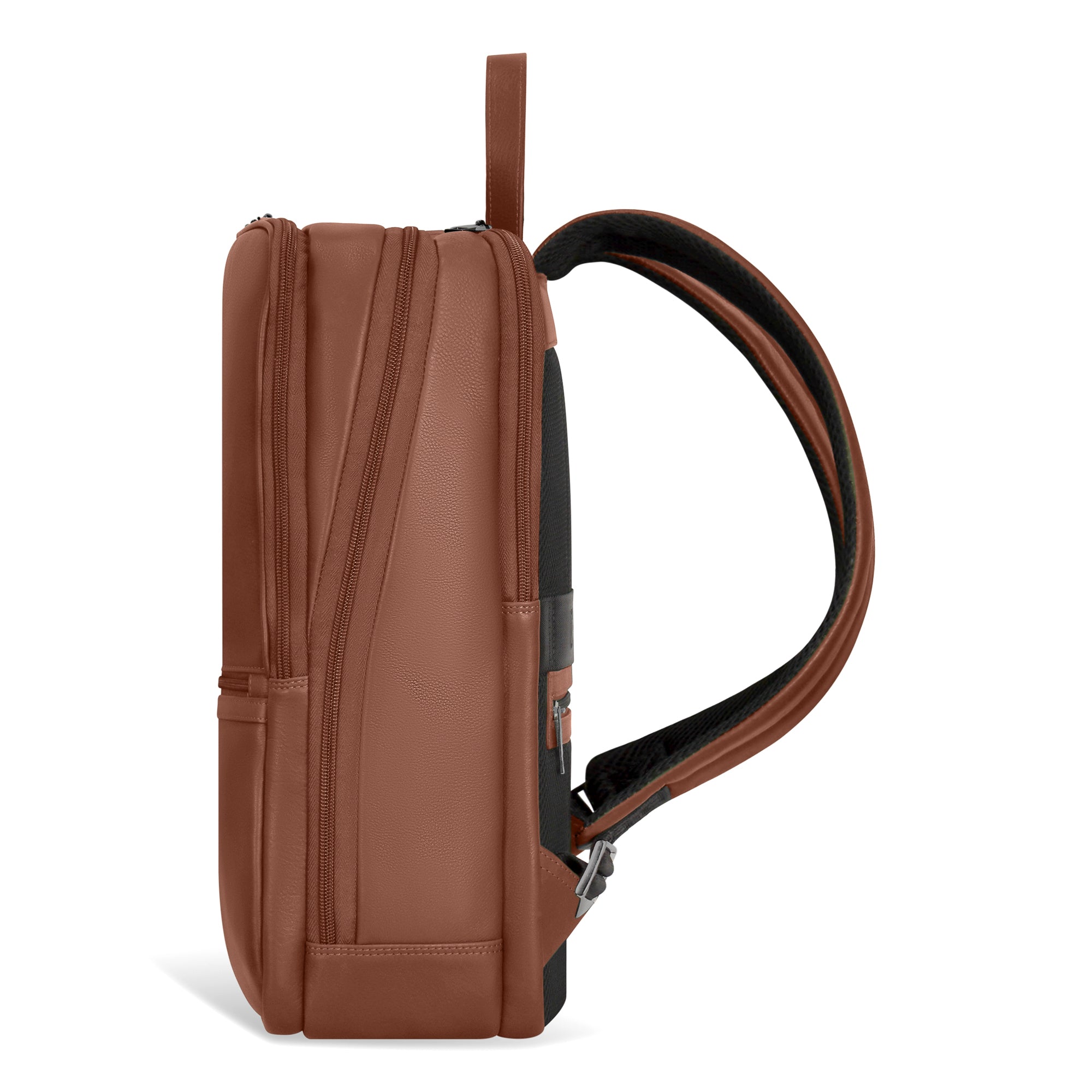 Onyx / Leather Classic Backpack 14