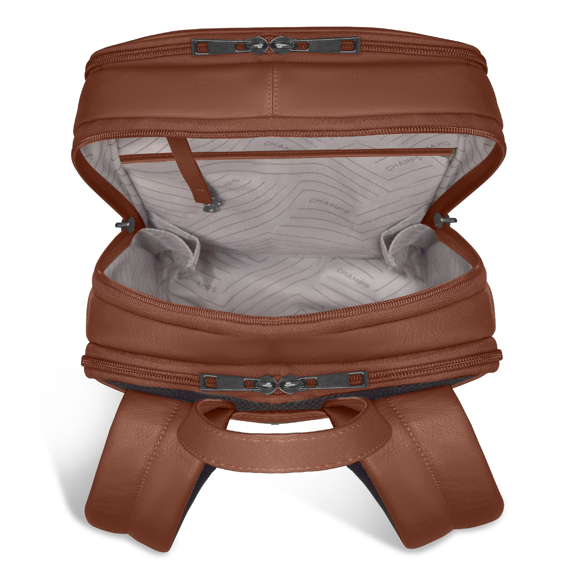 Onyx / Leather Classic Backpack 15