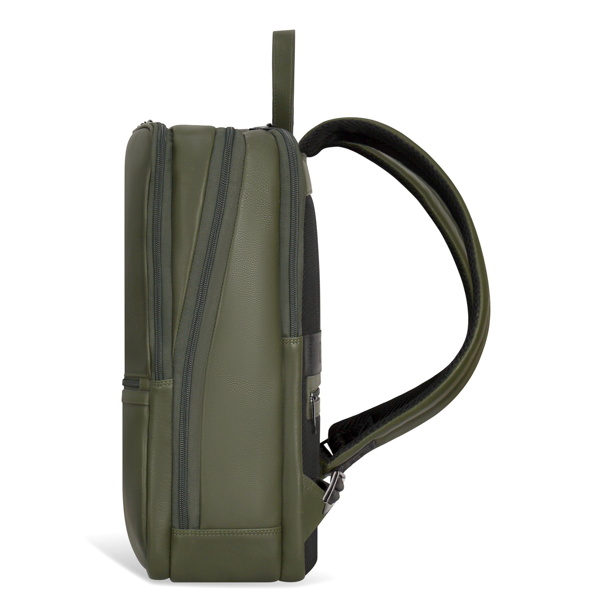 Onyx / Leather Classic Backpack 23