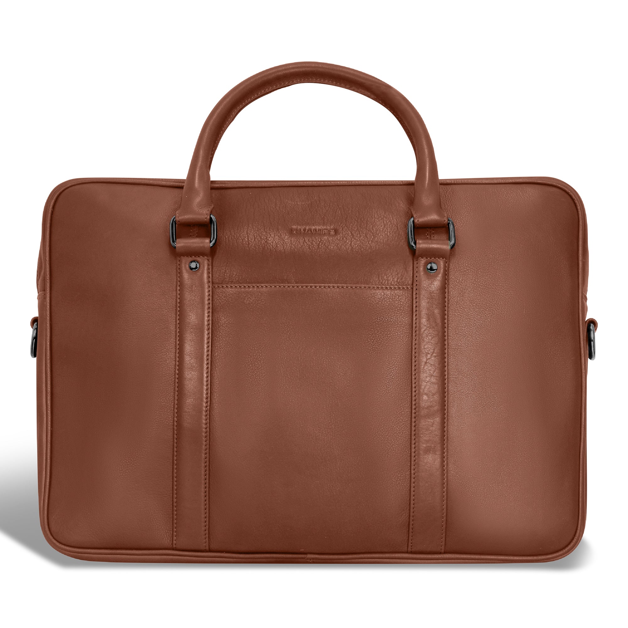Onyx / Slim Leather Briefcase 9