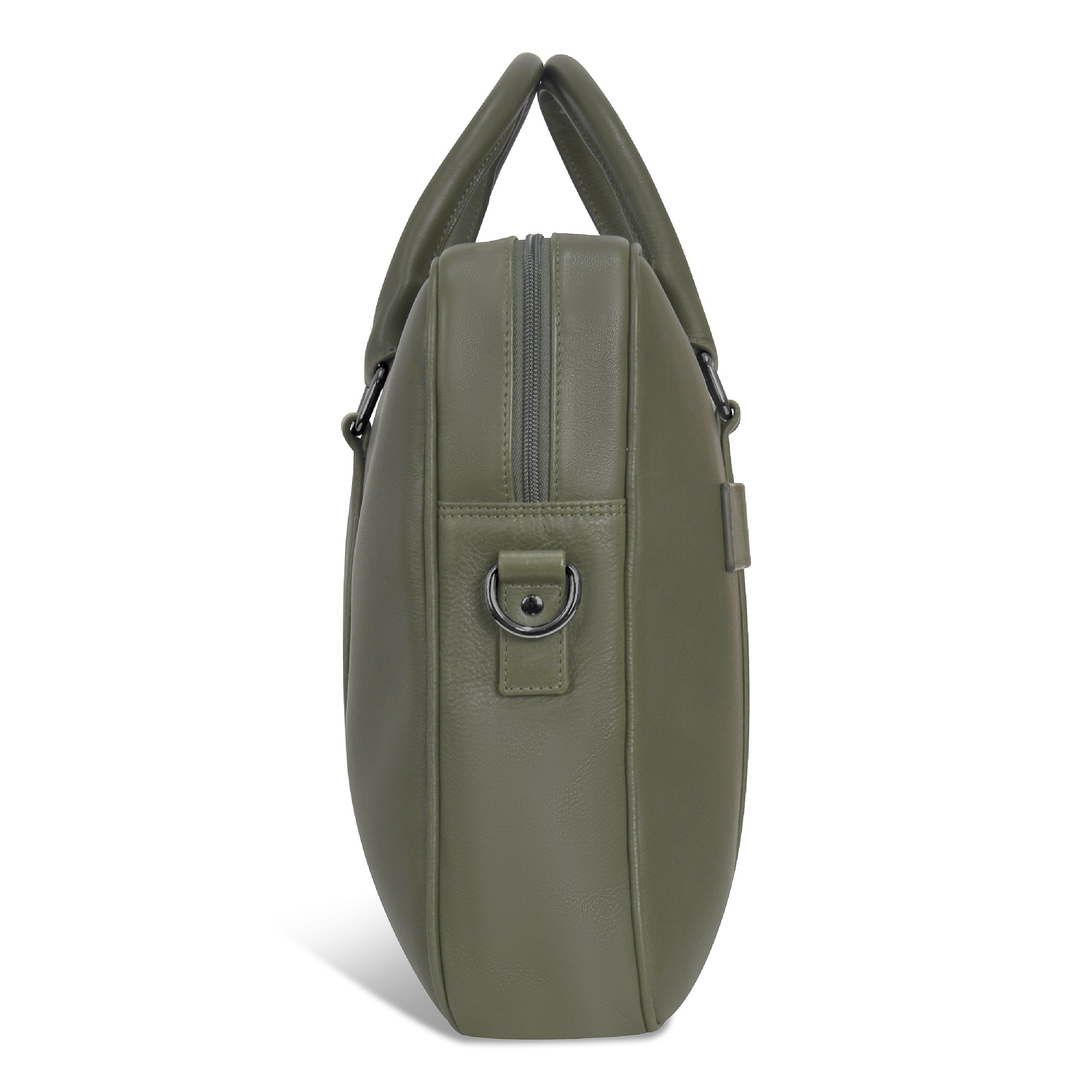 Onyx / Slim Leather Briefcase 21