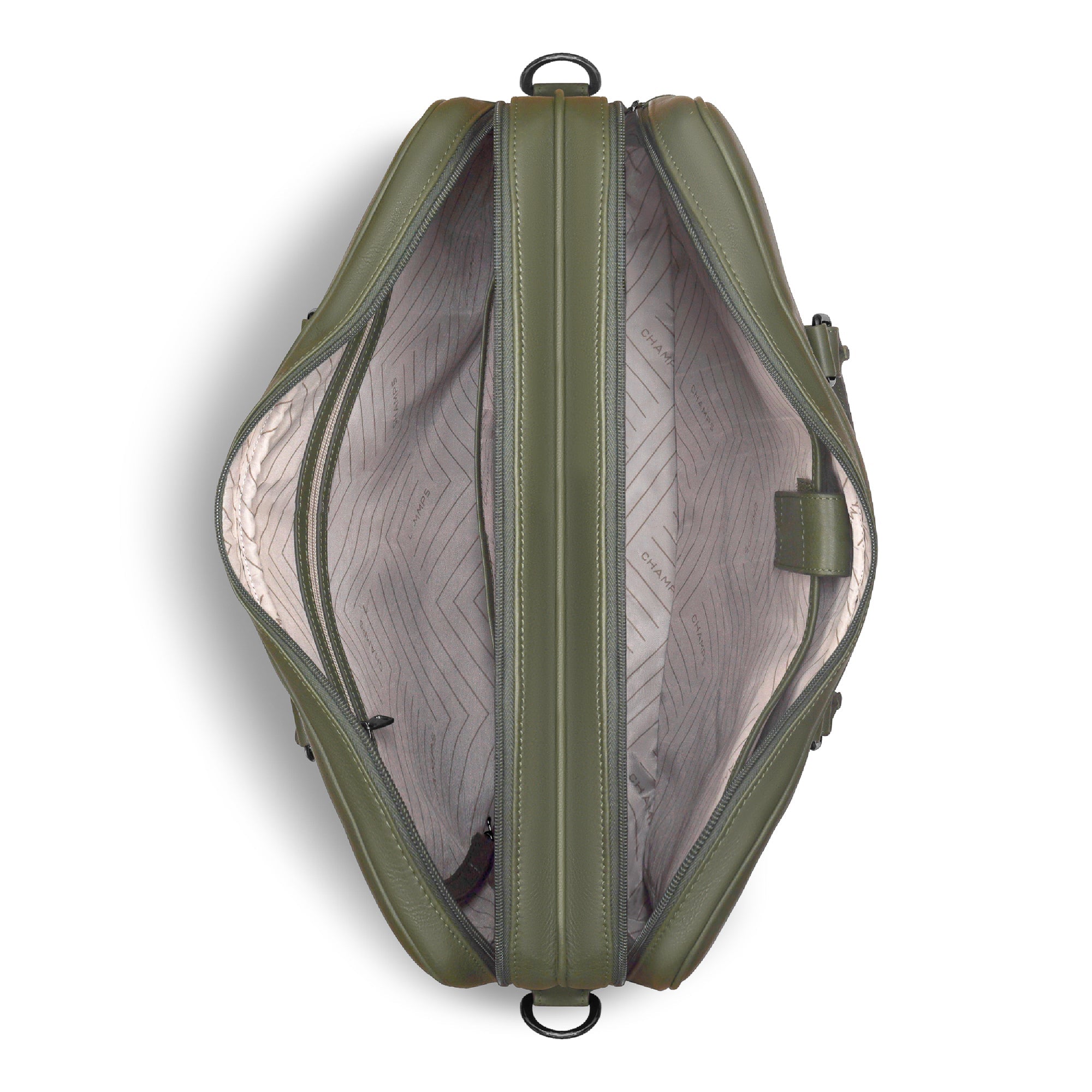 Onyx / Leather Briefcase 22