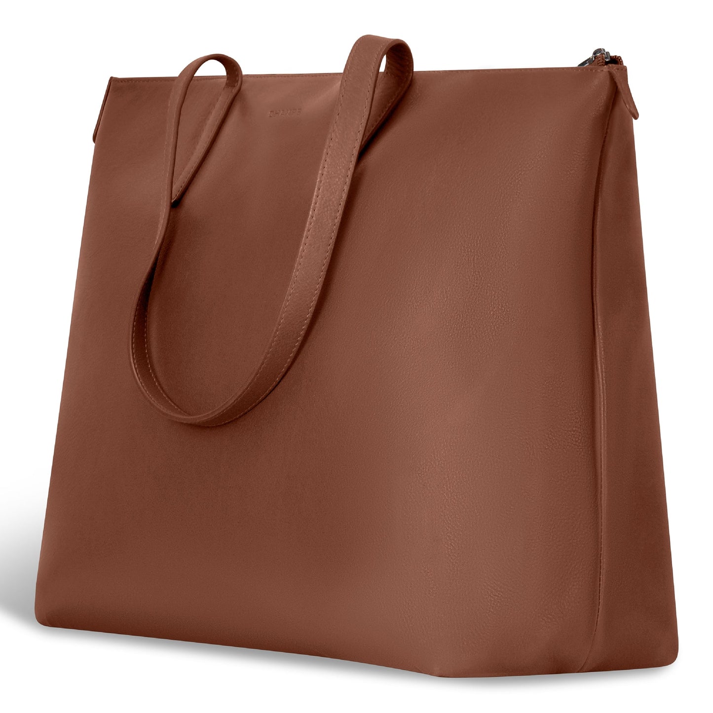 ONYX / LEATHER BUSINESS TOTE