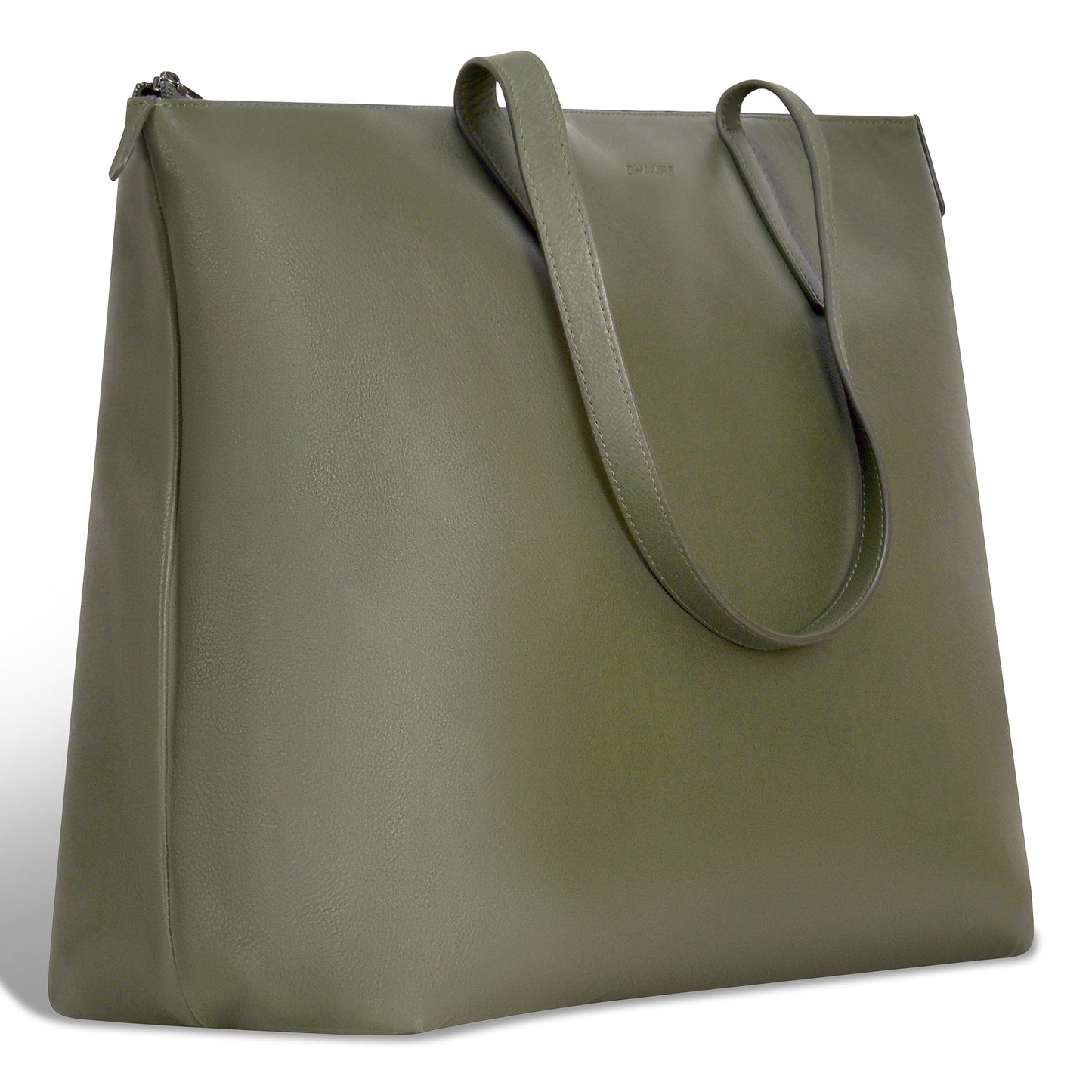 ONYX / LEATHER BUSINESS TOTE