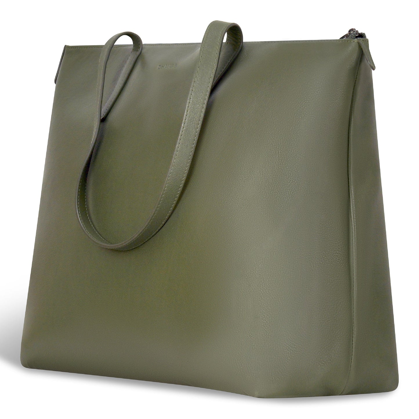 ONYX / LEATHER BUSINESS TOTE