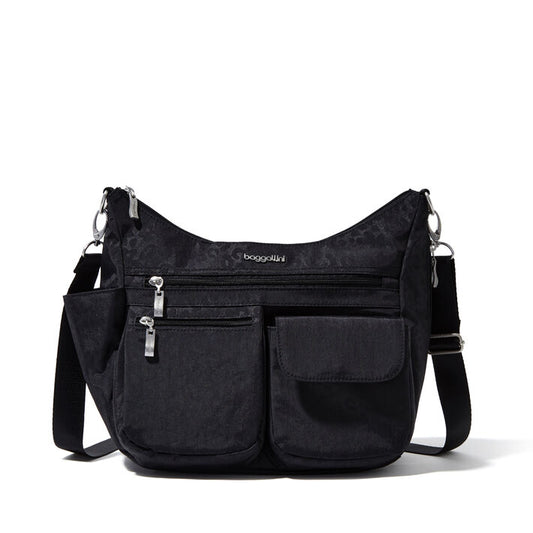 BAGGALLINI MODERN EVERYWHERE BAG | BLACK CHEETAH