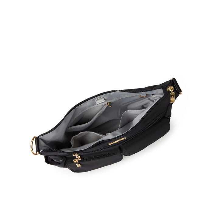 BAGGALLINI MODERN EVERYWHERE BAG | BLACK & GOLD