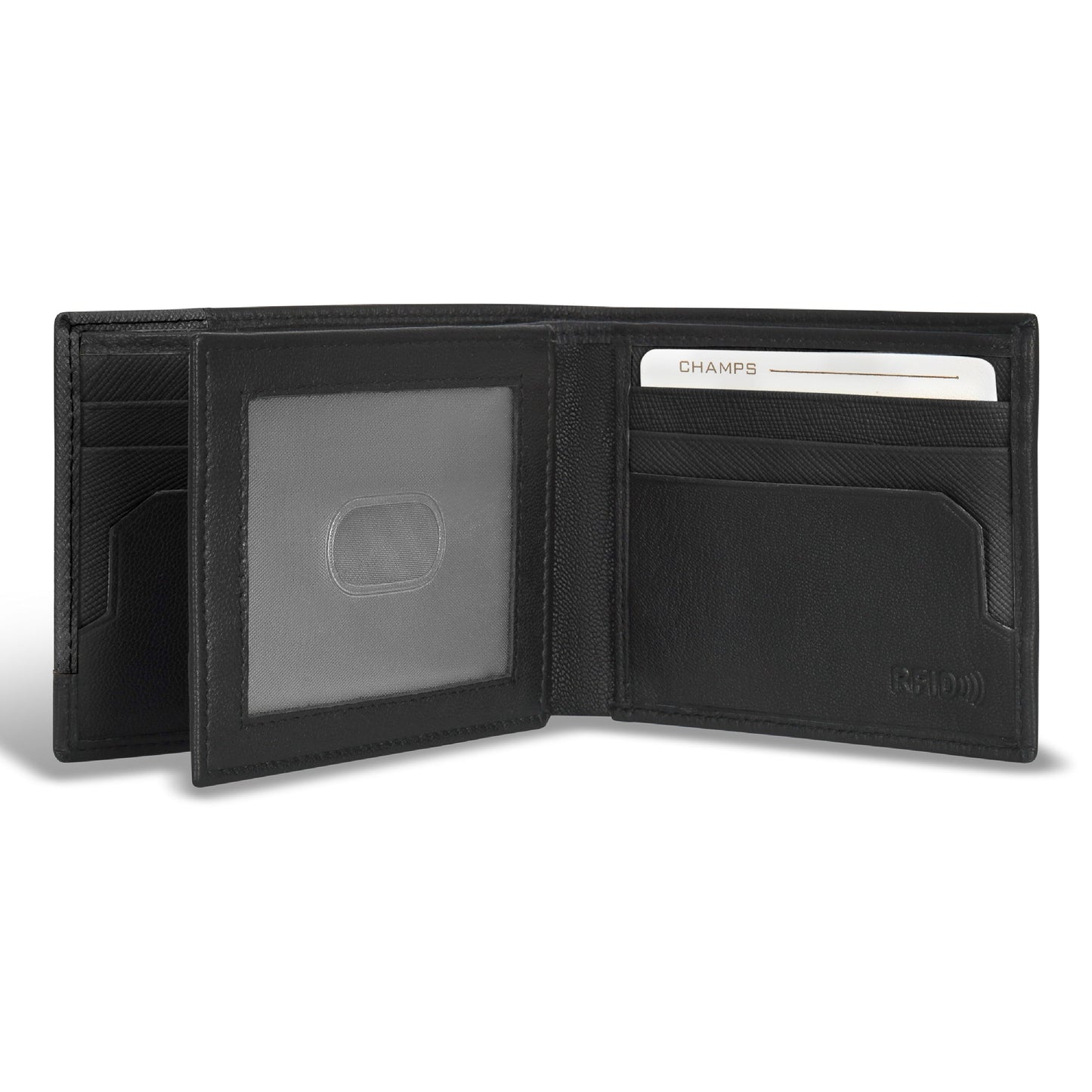 Iconic / Leather Center Wing Wallet