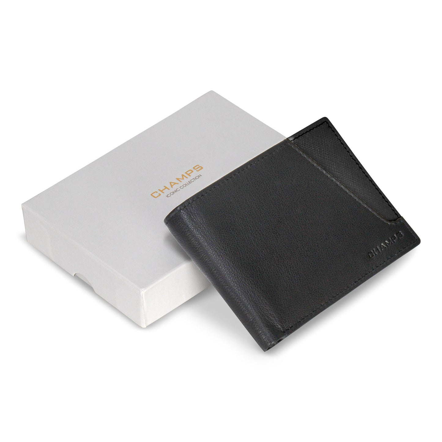 Iconic / Leather Center Wing Wallet
