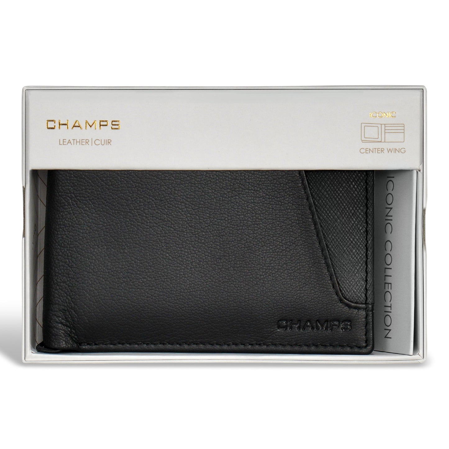 Iconic / Leather Center Wing Wallet