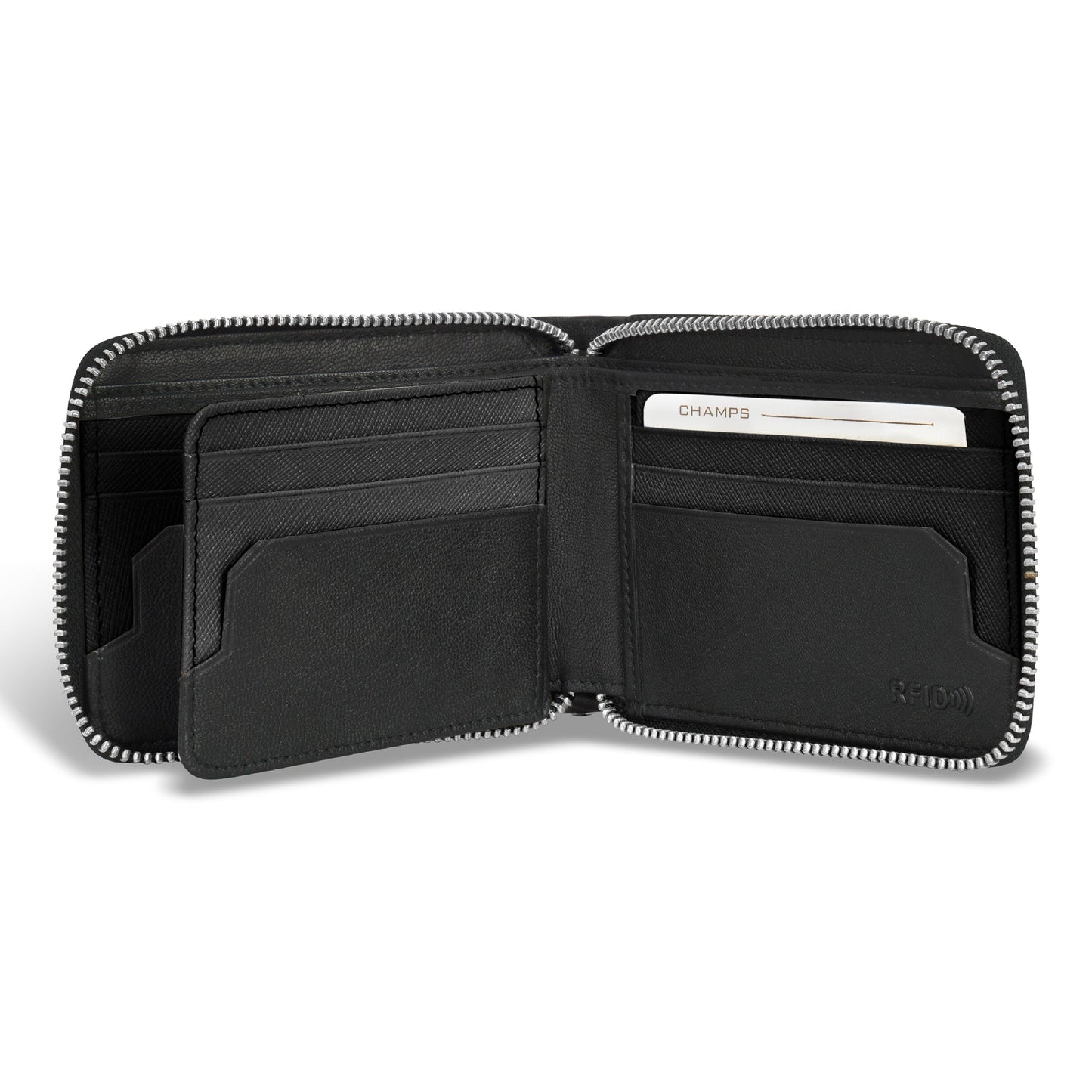 Iconic / Leather Zip Around Wallet