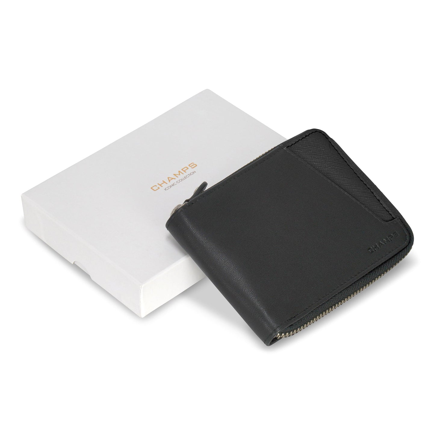 Iconic / Leather Zip Around Wallet