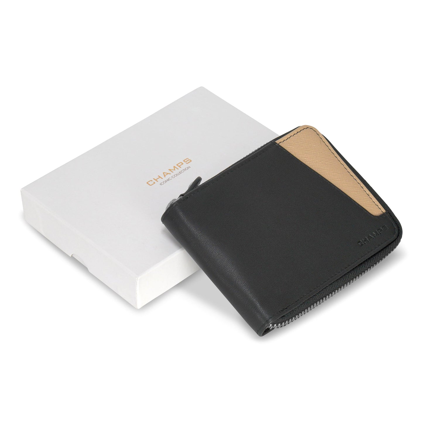 Iconic / Leather Zip Around Wallet