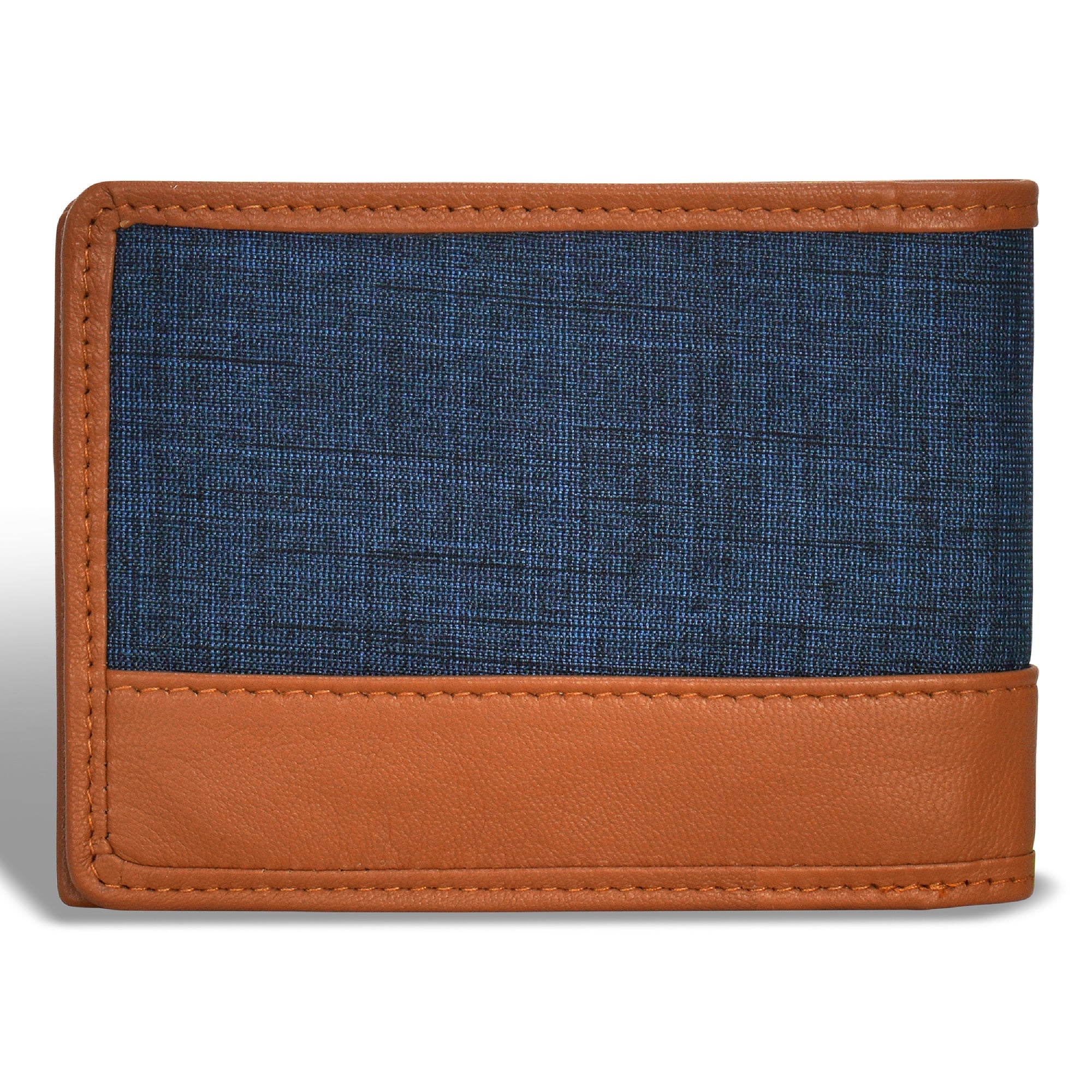 Denim / Leather Center Wing Wallet 8