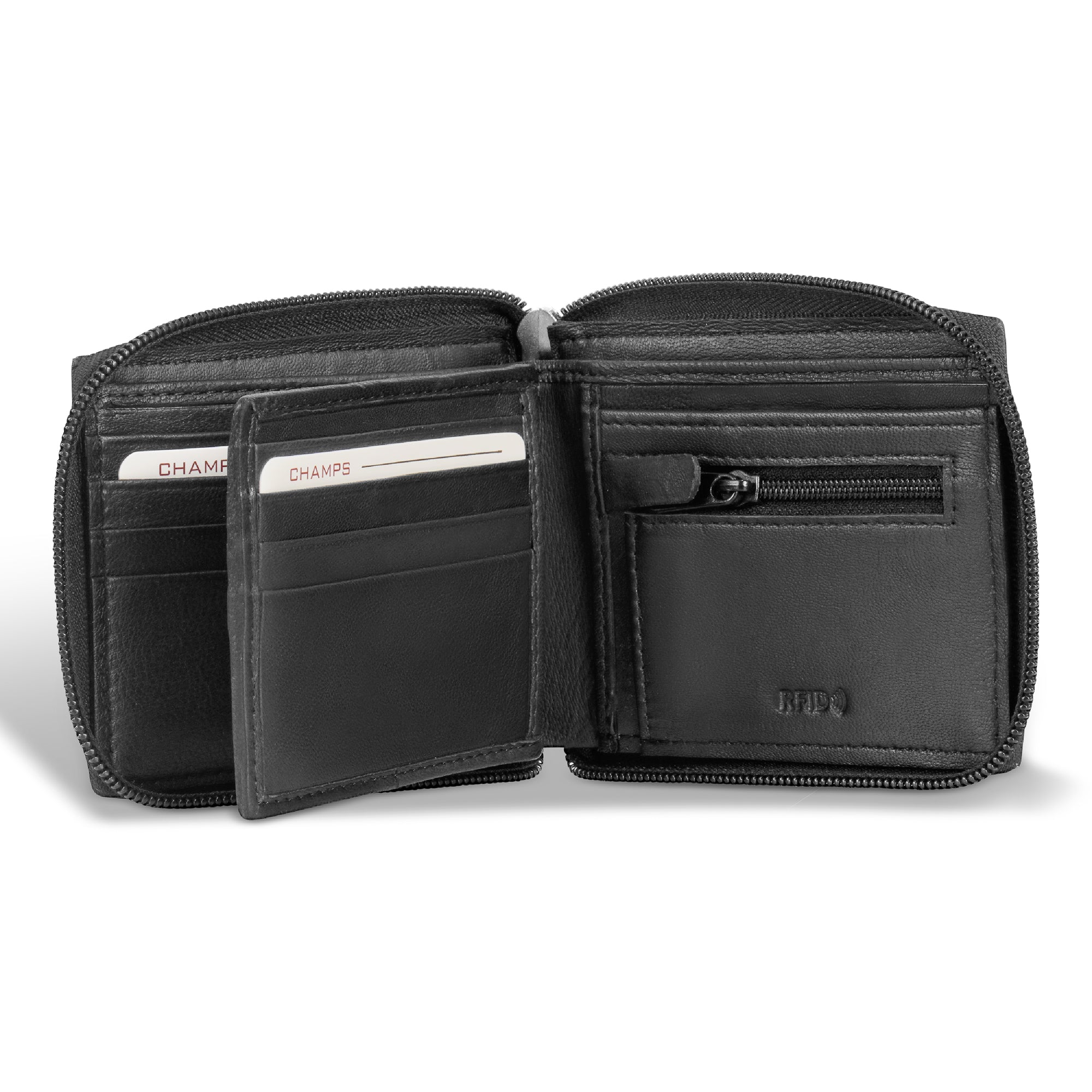 Classic / Leather Zip-Around Wallet 4