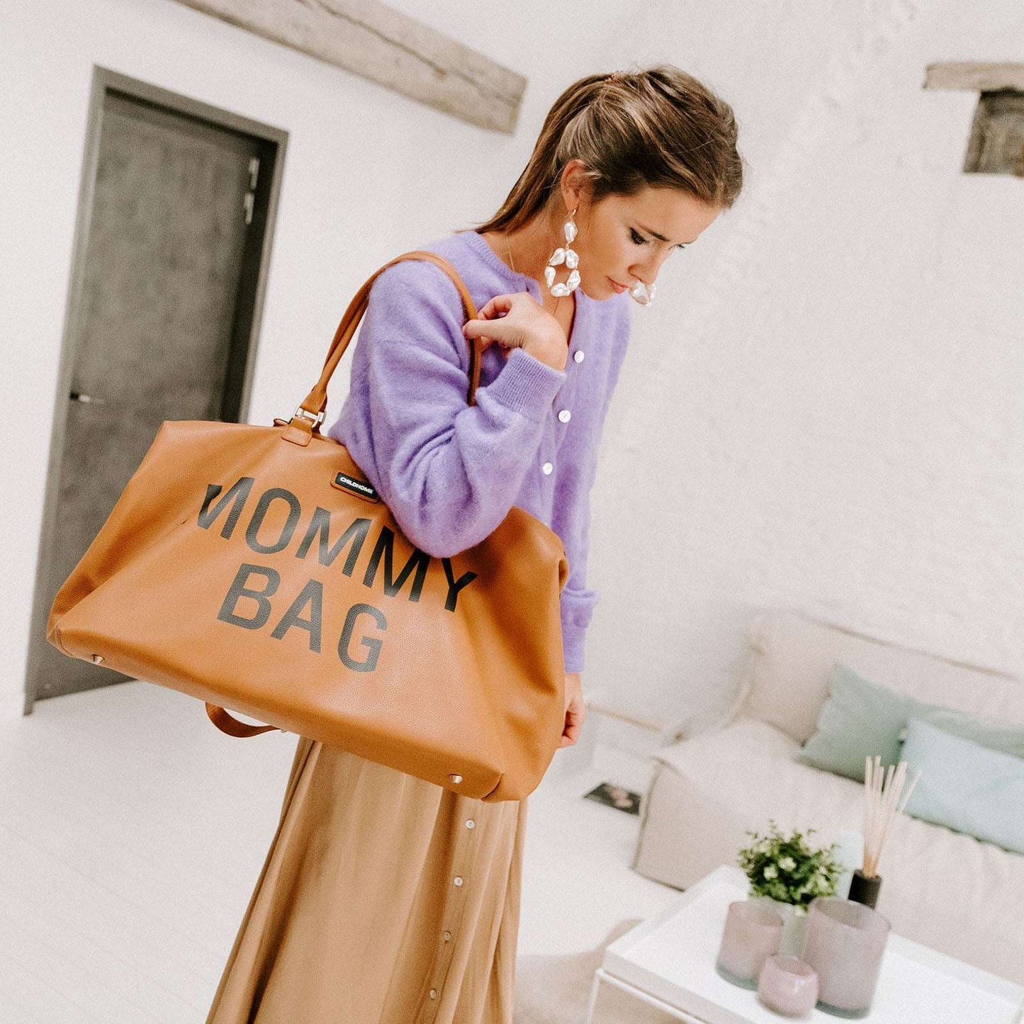 VINTAGE LEATHER LOOK MOMMY BAG®