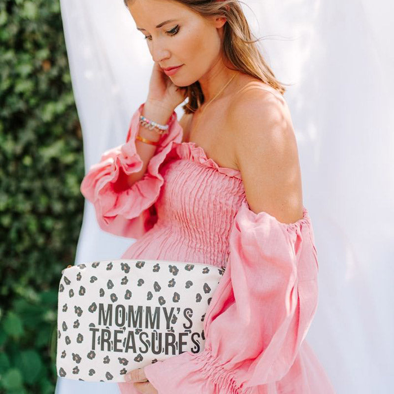MOMMY'S TREASURES LEOPARD PRINT MOMMY BAG®