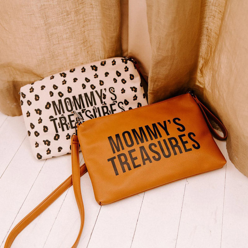 MOMMY'S TREASURES LEATHER LOOK BROWN MOMMY BAG®
