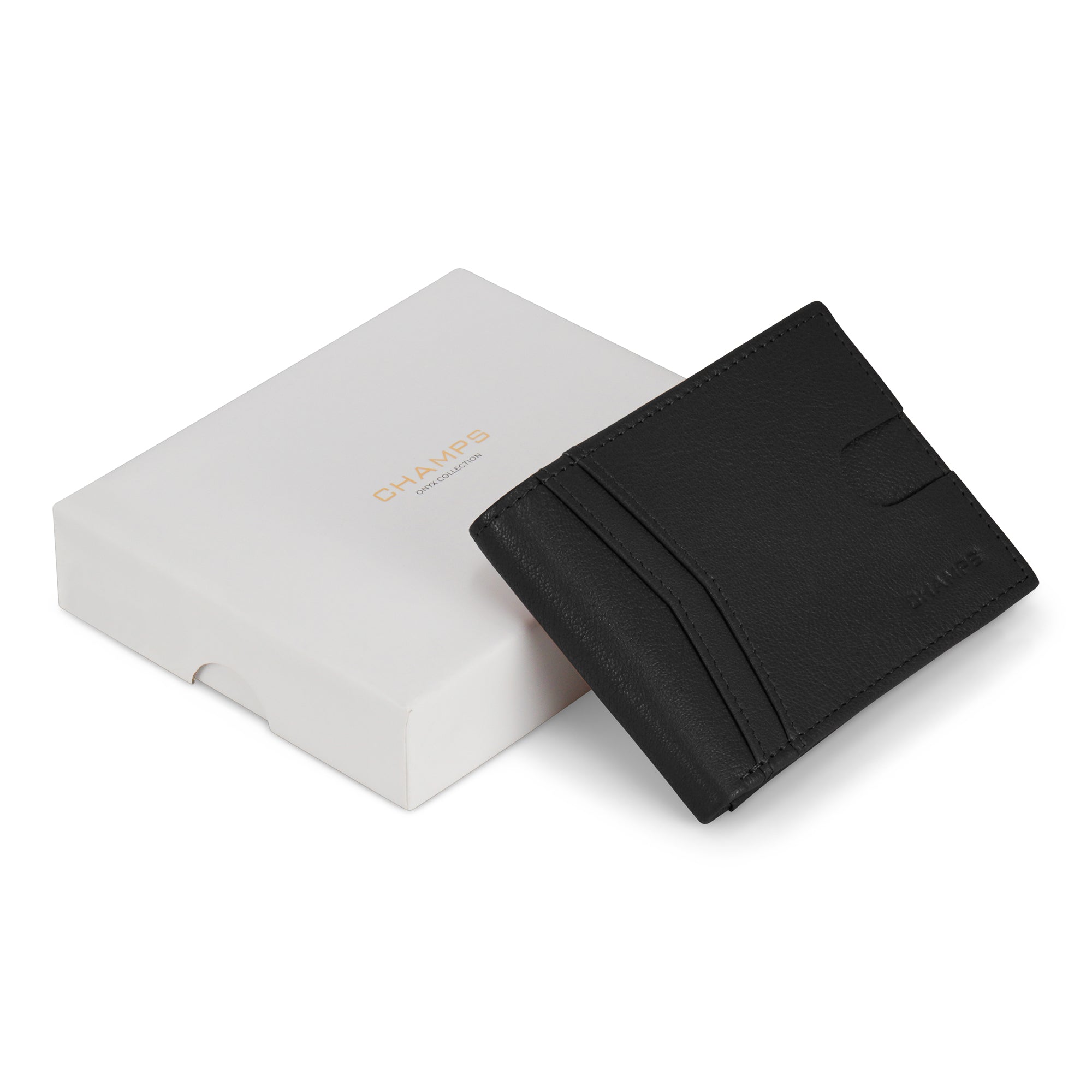 Onyx / Leather Access Top Wing Wallet 5