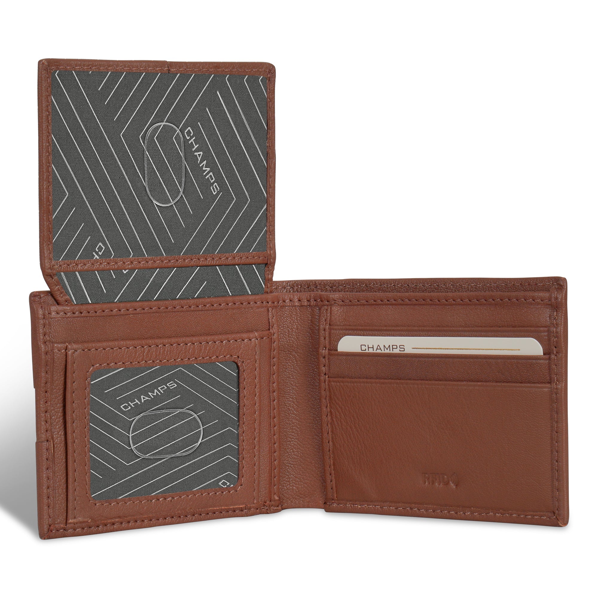 Onyx / Leather Access Top Wing Wallet 10
