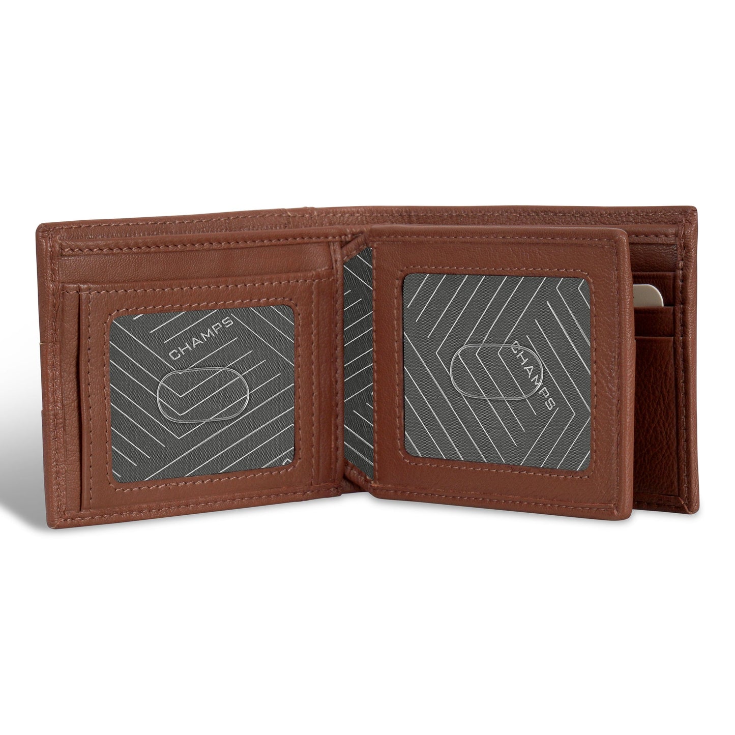 Onyx / Leather Access Center Wing Wallet
