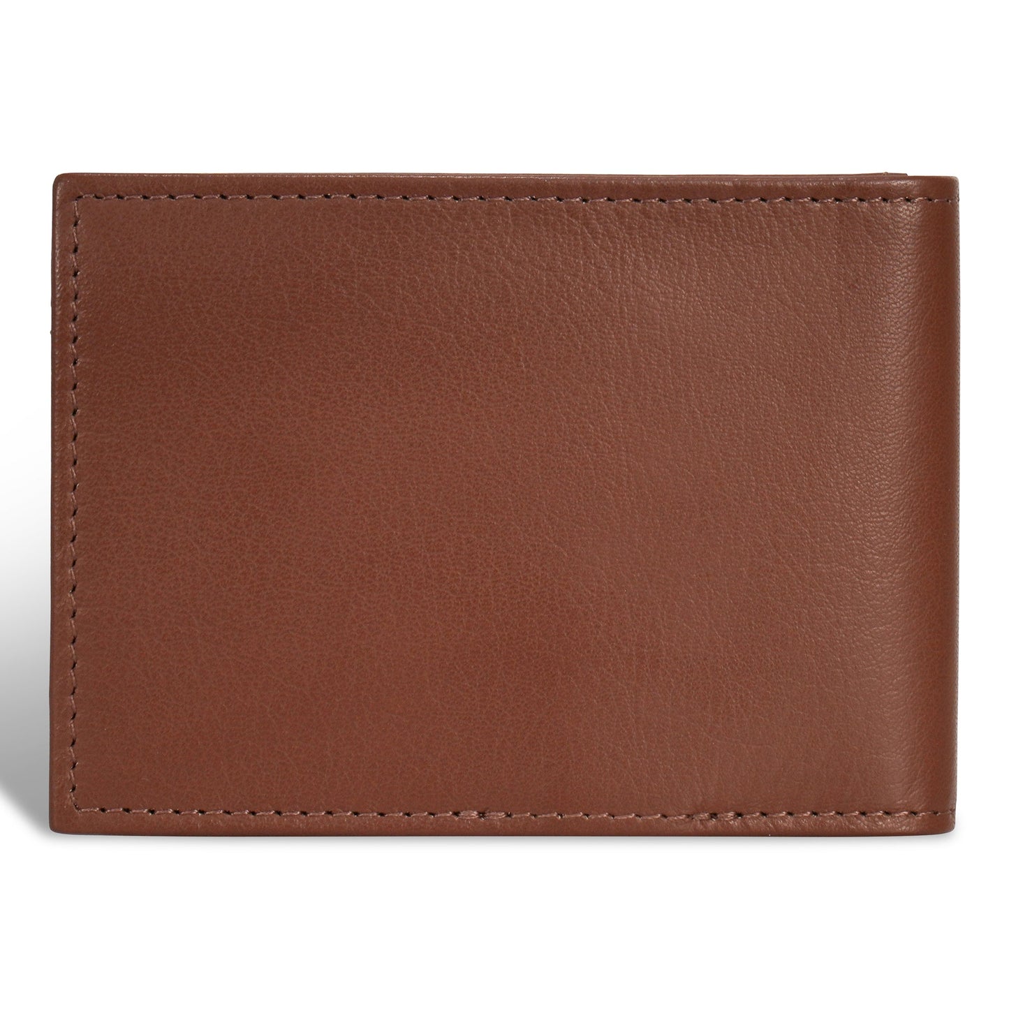 Onyx / Leather Bi-Fold Clip Wallet