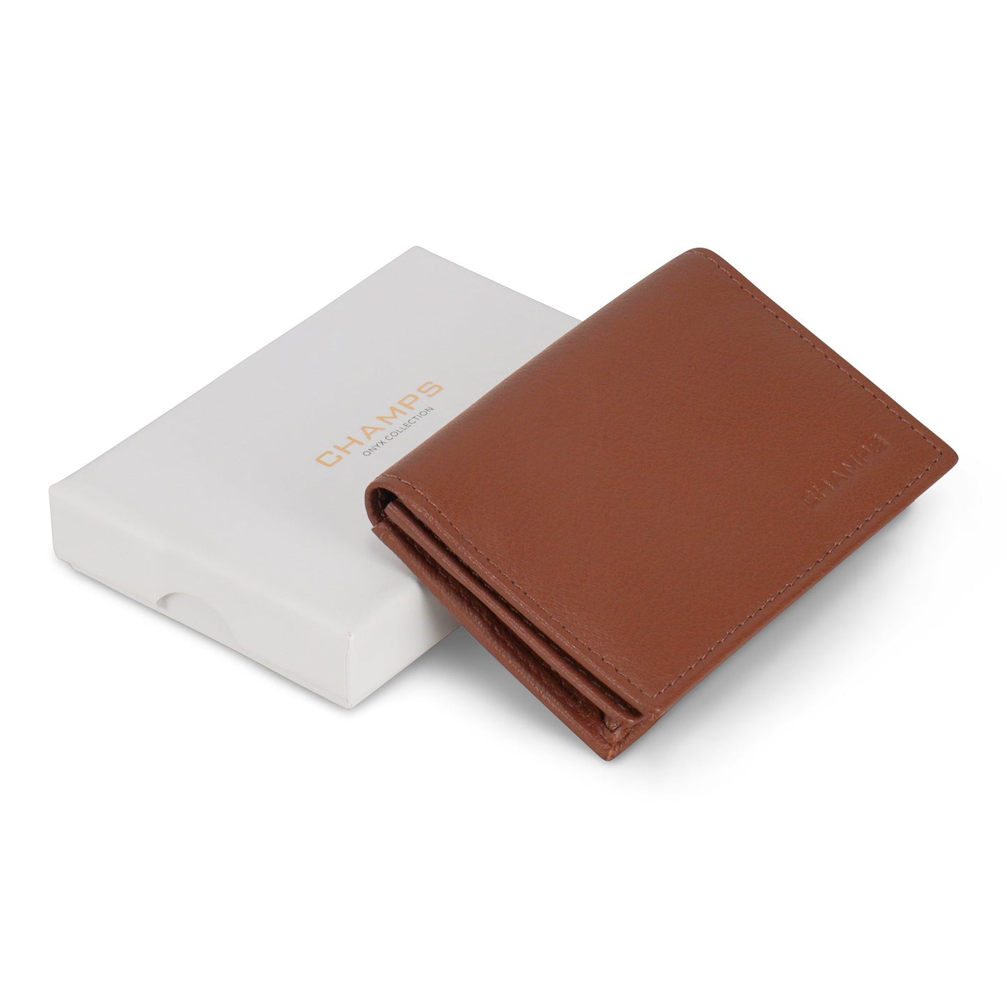 Onyx / Leather Card Case