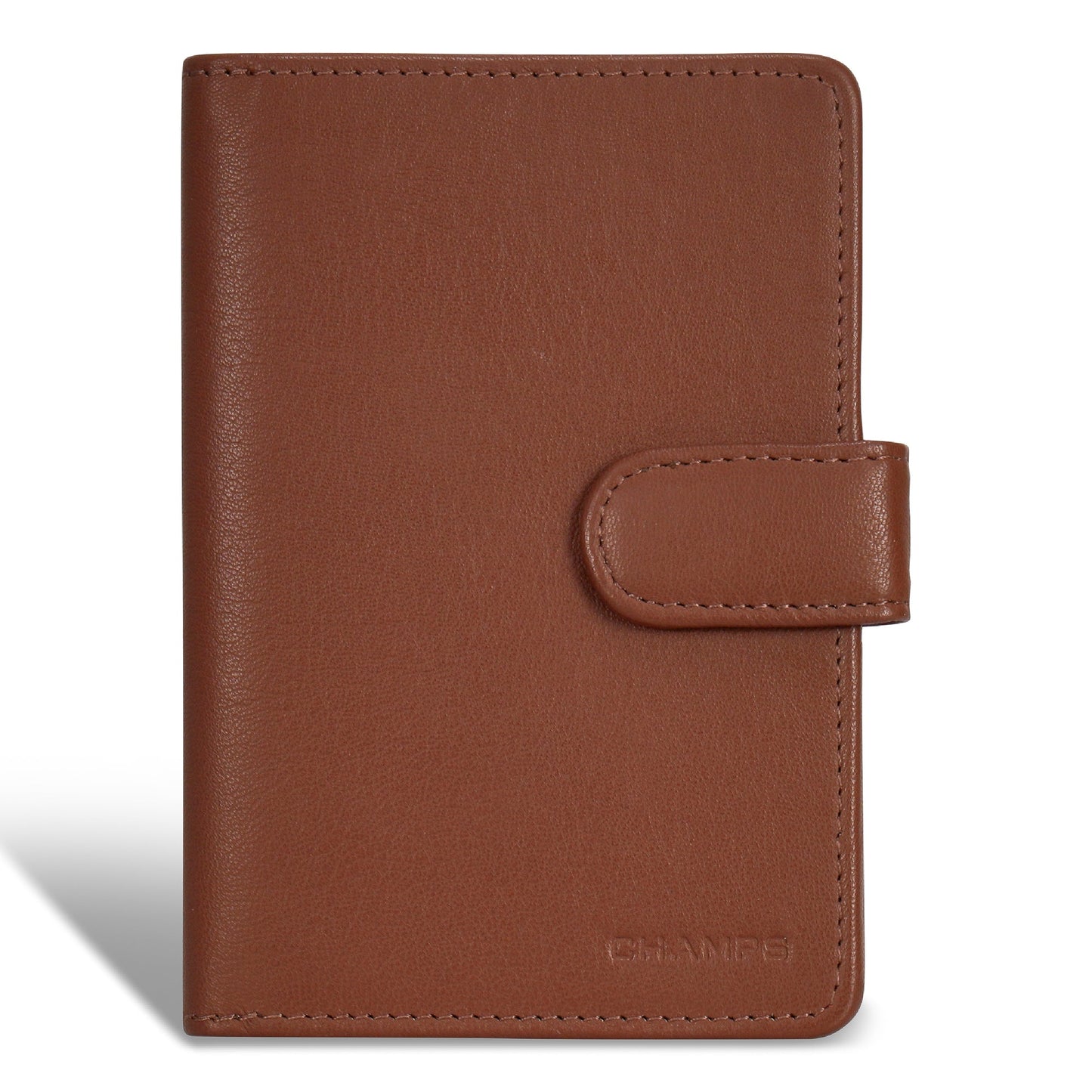 Onyx / Leather Passport Case