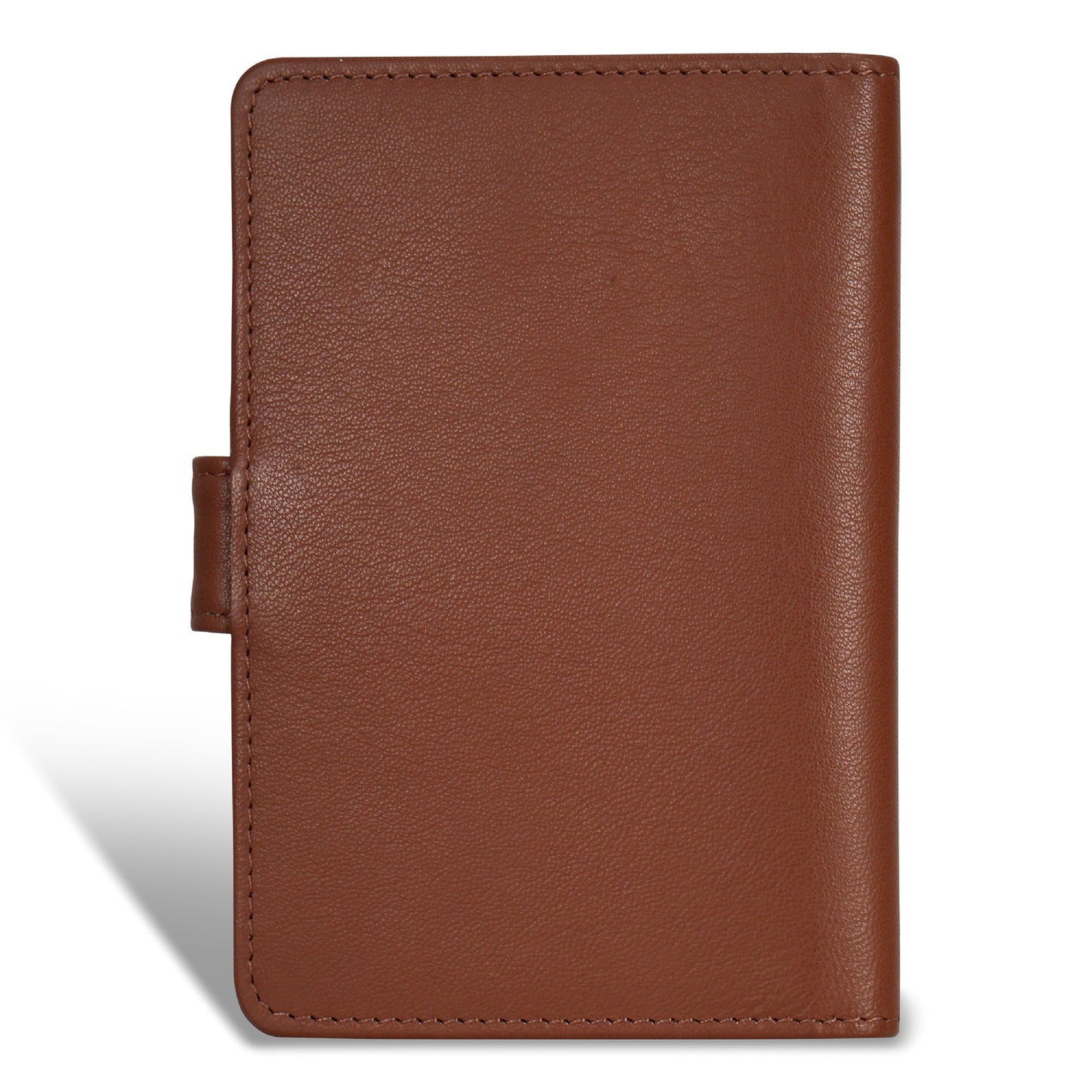 Onyx / Leather Passport Case