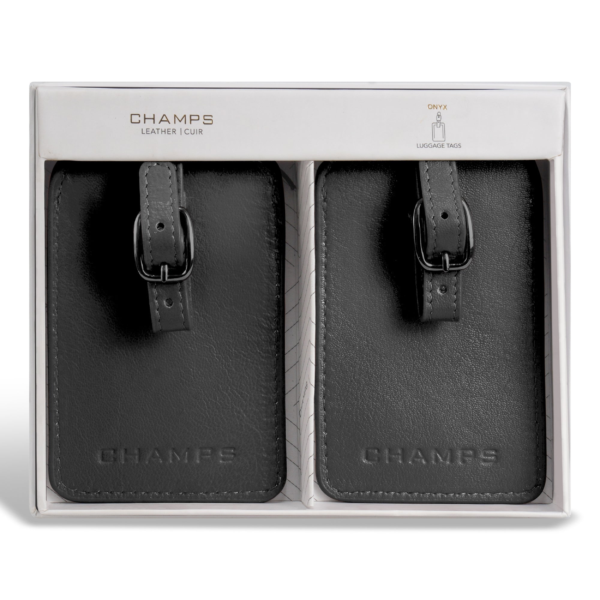 Champs Onyx Leather Tag 4