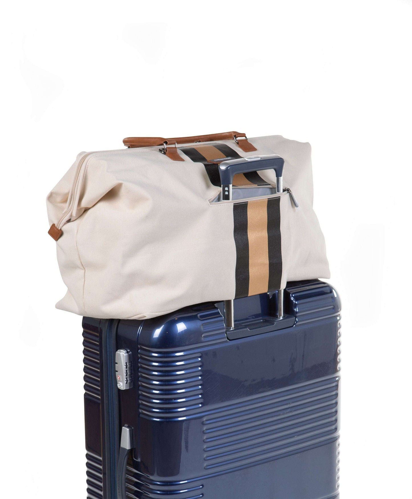 CHIC STRIPES CANVAS MOMMY BAG®