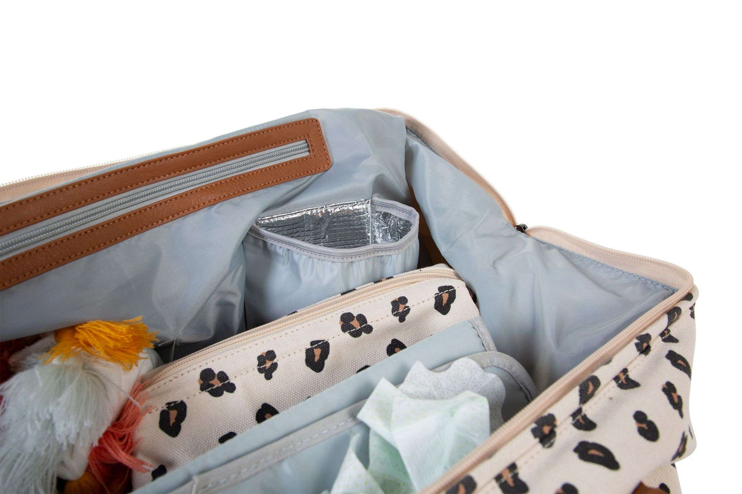 BOLD LEOPARD PRINT MOMMY BAG®