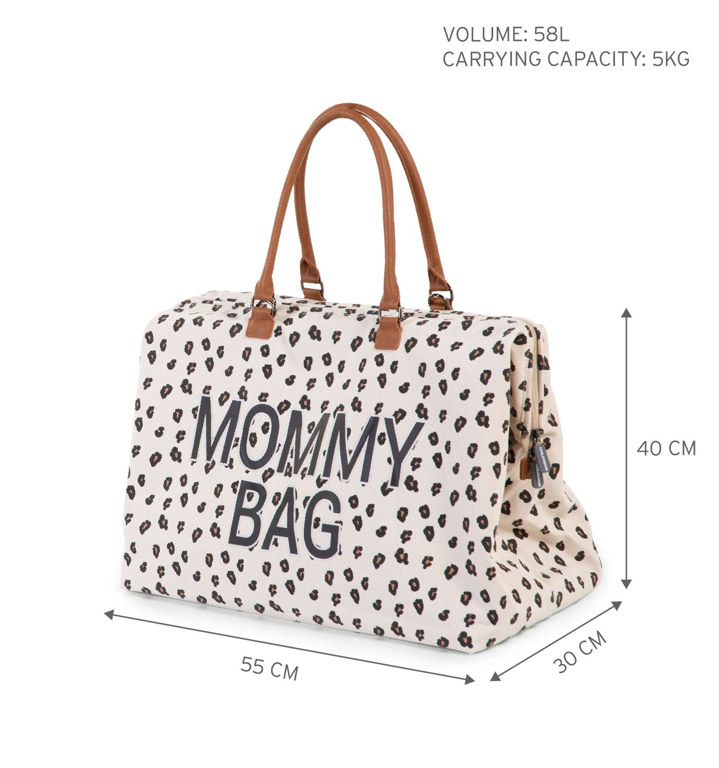 BOLD LEOPARD PRINT MOMMY BAG®