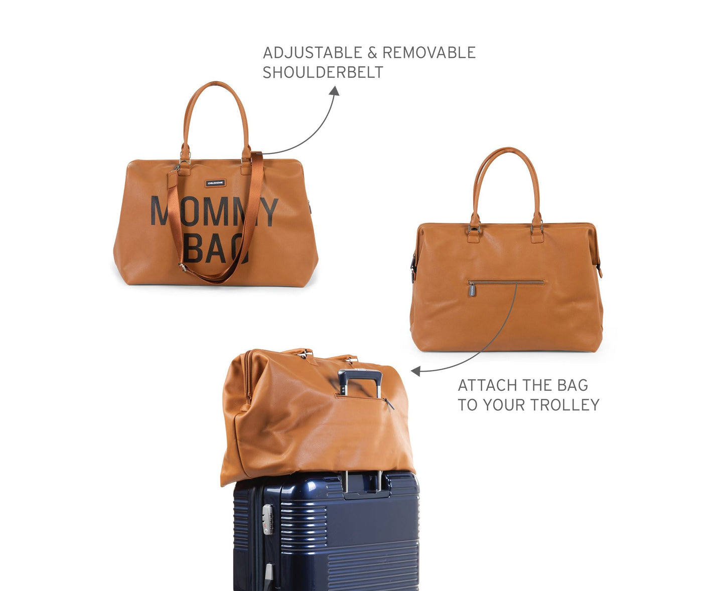 VINTAGE LEATHER LOOK MOMMY BAG®