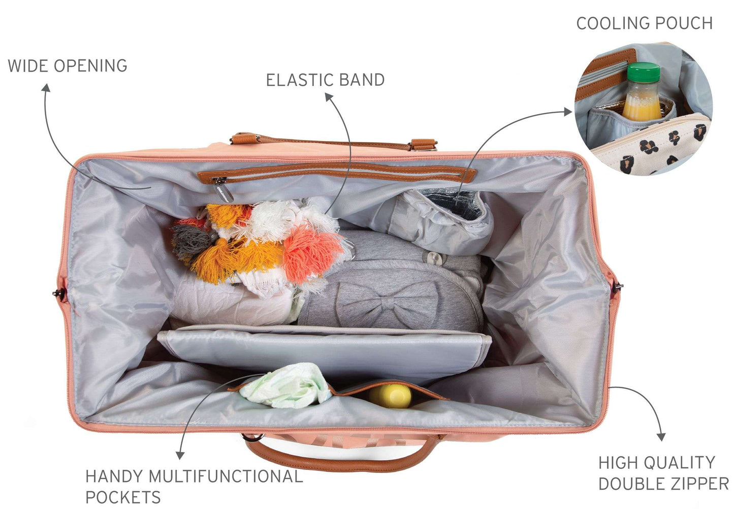 JOYFUL PINK ADVENTURES MOMMY BAG®