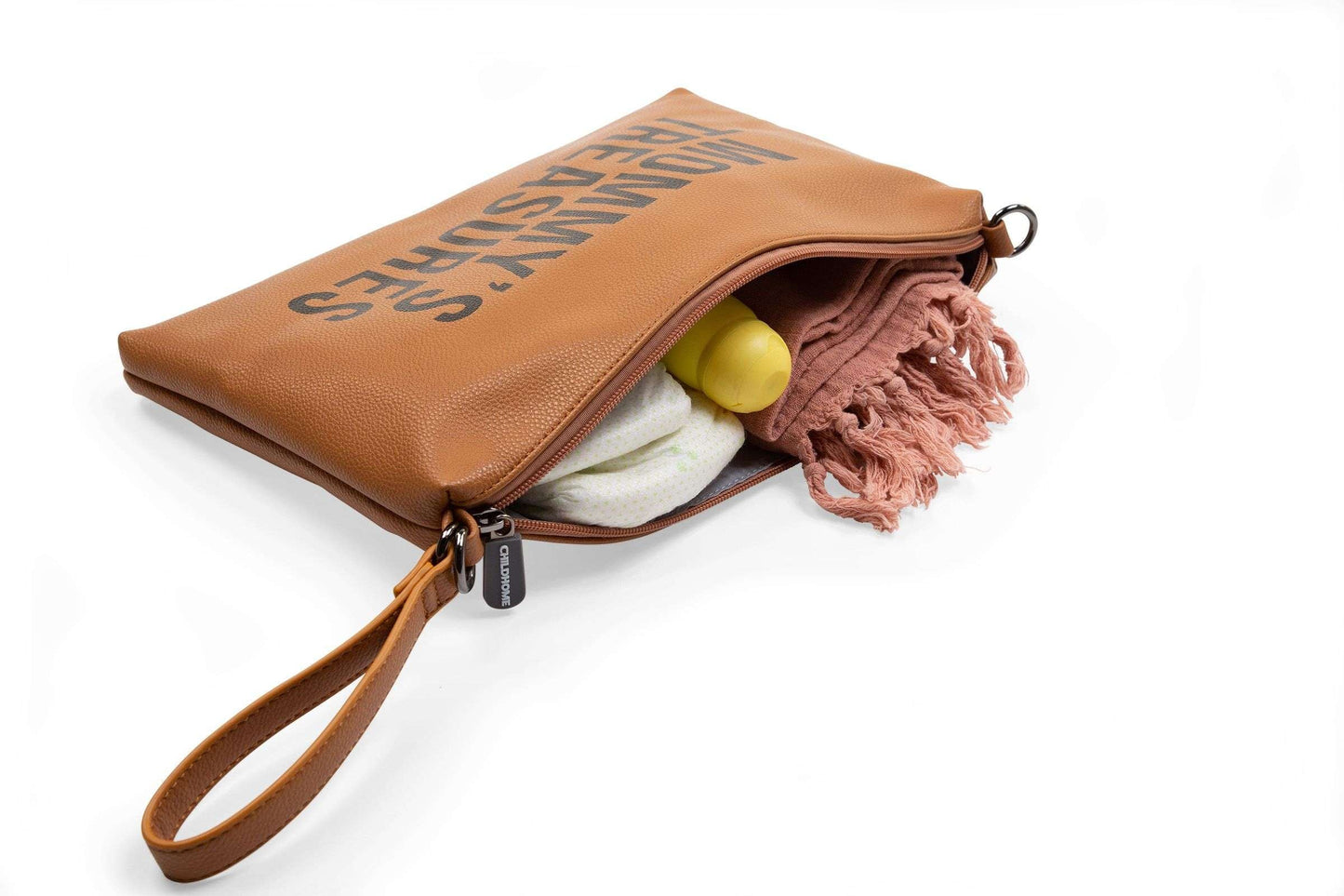 MOMMY'S TREASURES LEATHER LOOK BROWN MOMMY BAG®