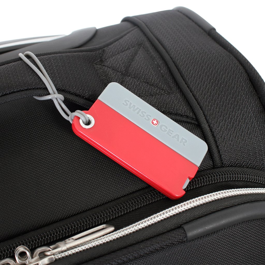 Swiss Gear Red Luggage Tag Twin Pack