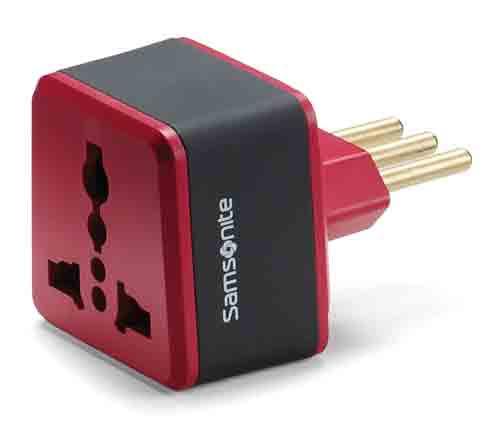 Samsonite Grounded Adapter Plug (ITALY)