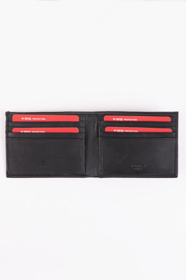 LEATHER RFID WALLET / BI-FOLD