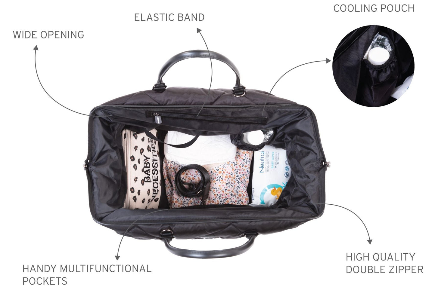 CLOUD COMFORT PUFFER MOMMY BAG®