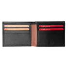 LEATHER RFID SLIM WALLET / BLACK