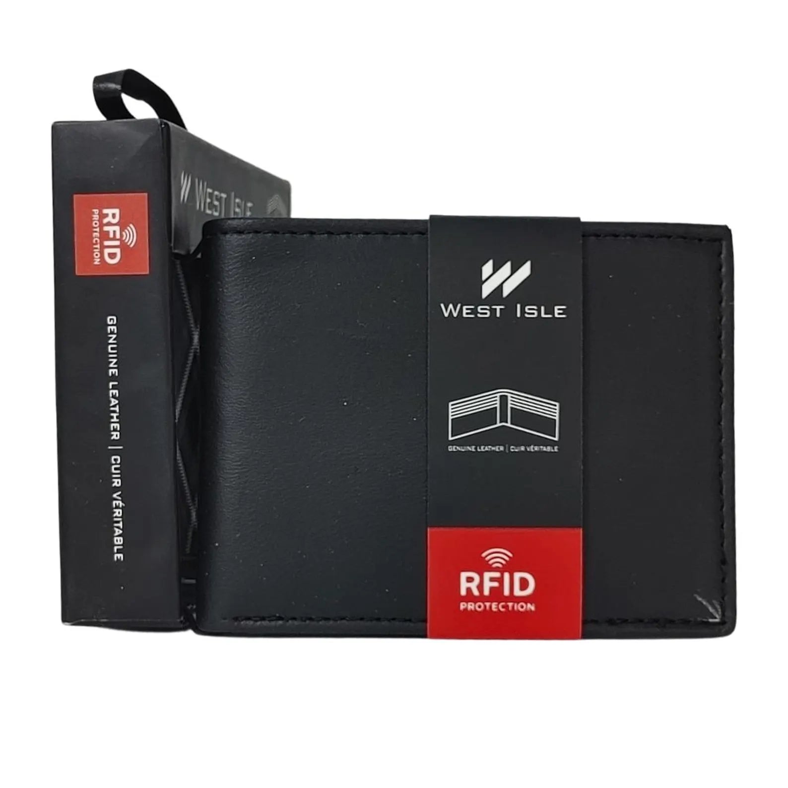 Leather RFID Bi-Fold Wallet