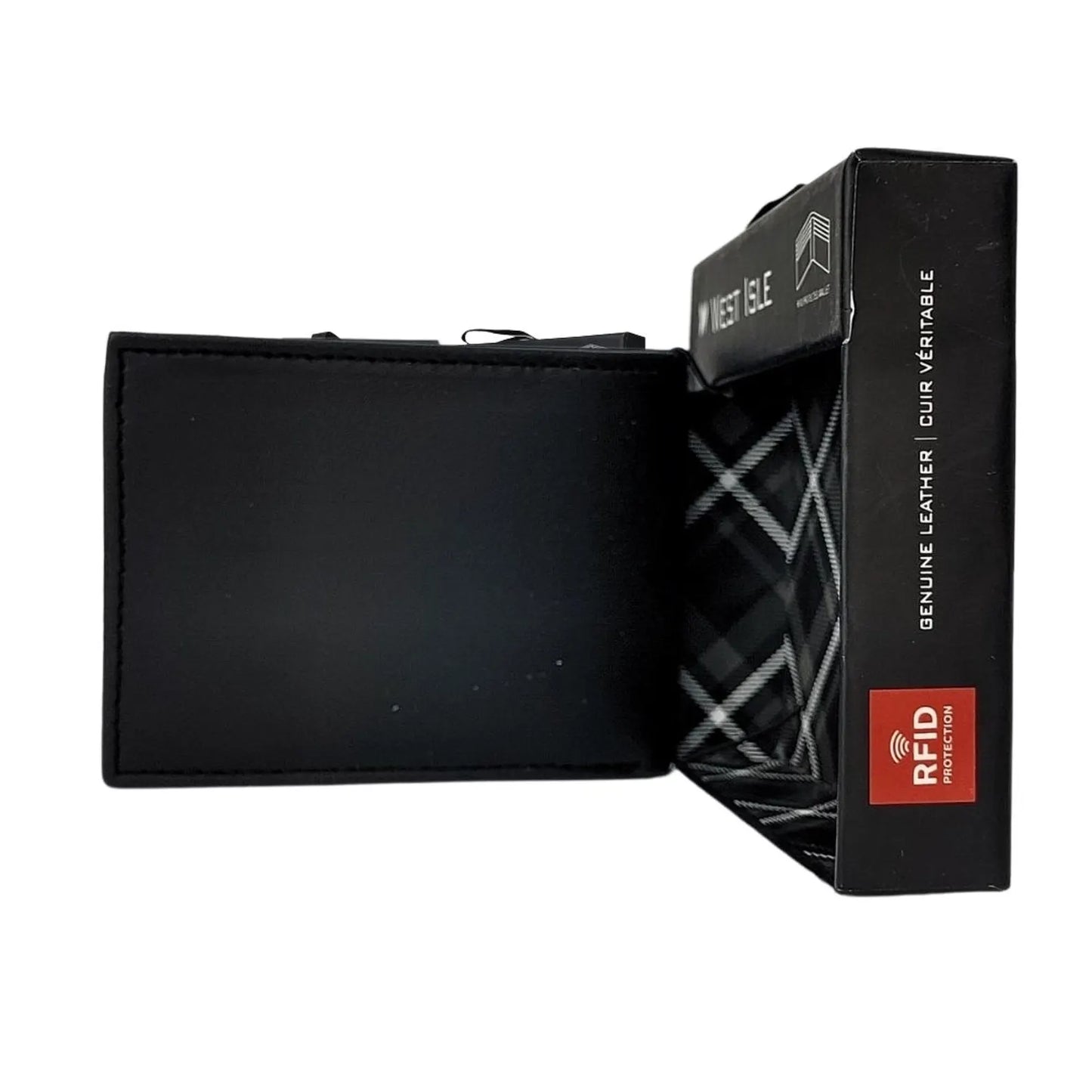 LEATHER RFID BI-FOLD WALLET