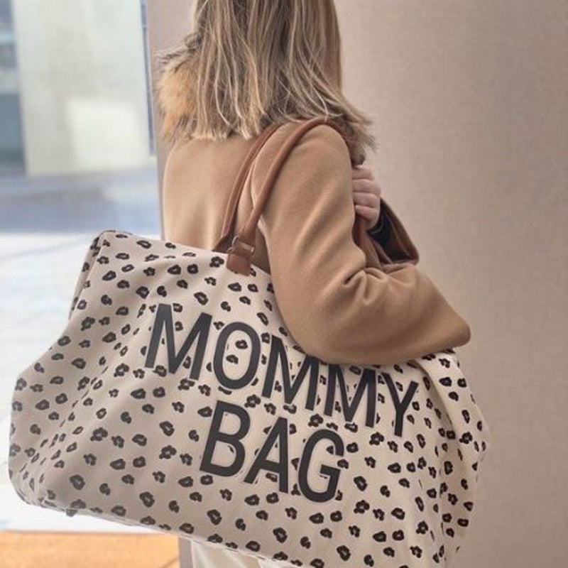 BOLD LEOPARD PRINT MOMMY BAG®