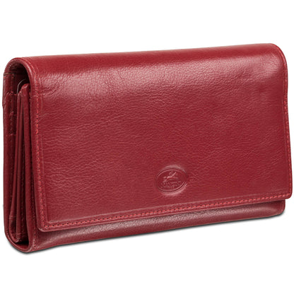 MANCINI LEATHER TRI-FOLD WALLET EQUESTRIAN COLLECTION Wallet.