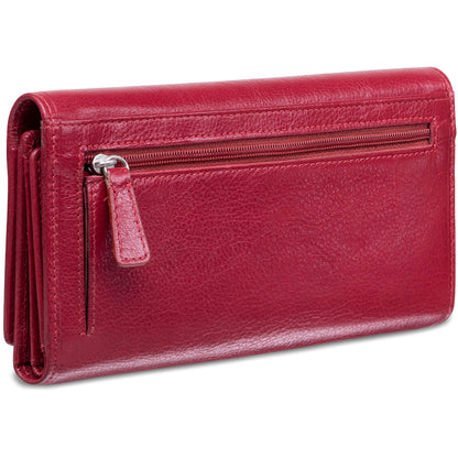 MANCINI LEATHER TRI-FOLD WALLET EQUESTRIAN COLLECTION Wallet.